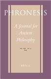 Phronesis-a Journal For Ancient Philosophy雜志