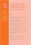 American Annals Of The Deaf雜志
