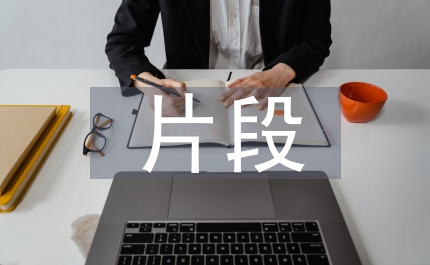 細(xì)節(jié)描寫的片段
